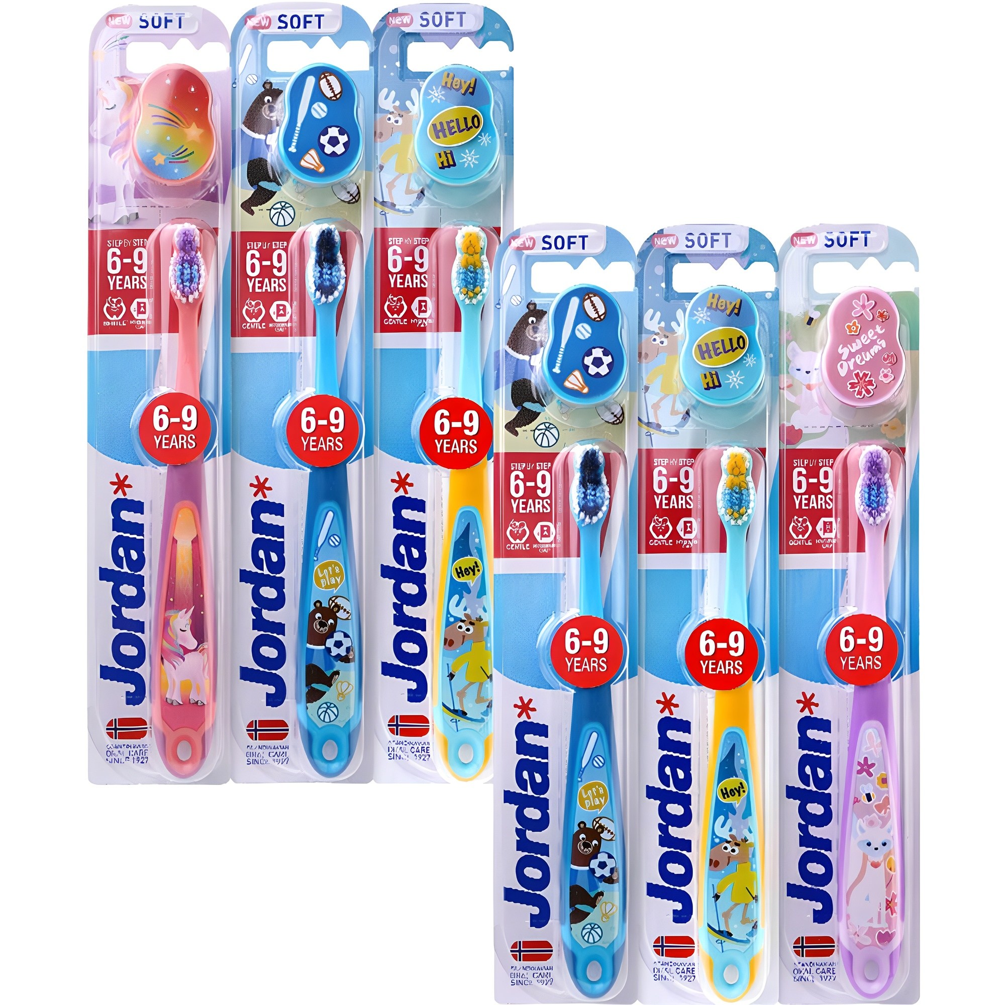 조르단 스텝 3단계 어린이 칫솔 13,500원