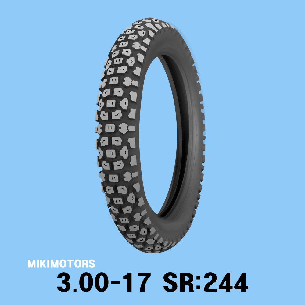 SHINKO 신흥타이어 신코타이어 국산타이어 17인치 슈퍼커브 오프로드 타이어 300-17 300X17 3.00X17 타이어 T/T 튜브타입 3.00-17 SR244 52,220원