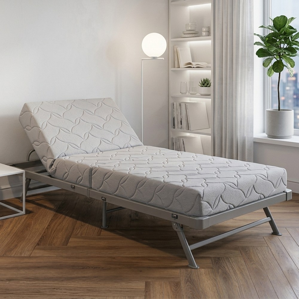 [Well Plaza/Unioneplus] 라꾸라꾸 접이식침대 유로탑 포켓스프링 18cm 매트리스 고밀도 메모리폼 449,000원