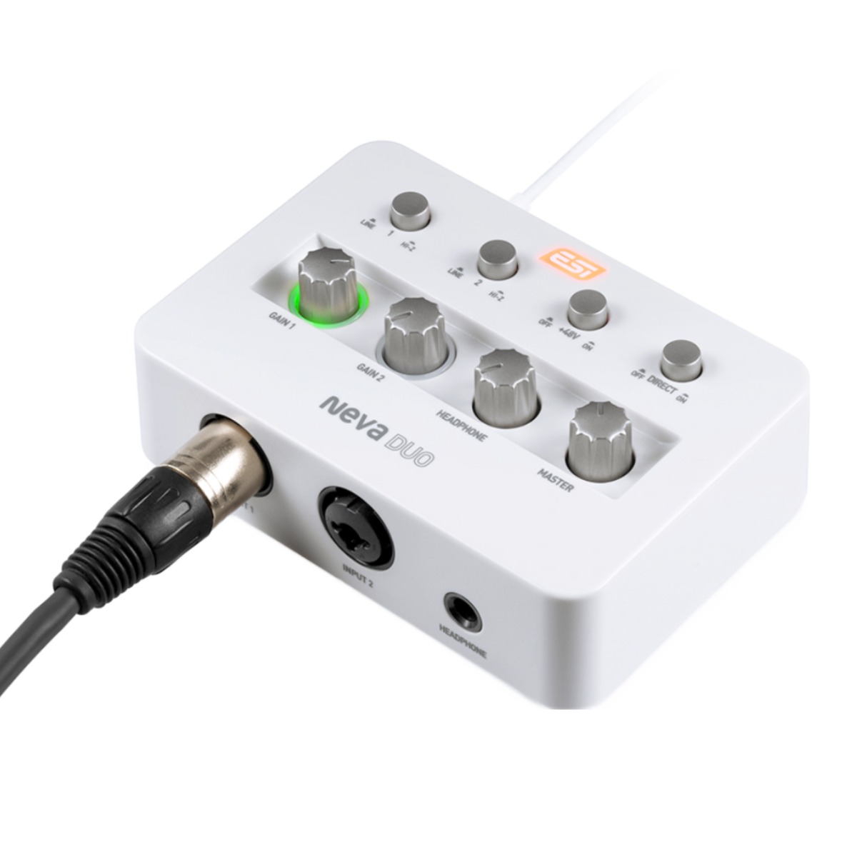 ESI Neva DUO 포터블 USB 오디오 인터페이스 2IN 2OUT 홈레코딩 개인방송장비 99,000원