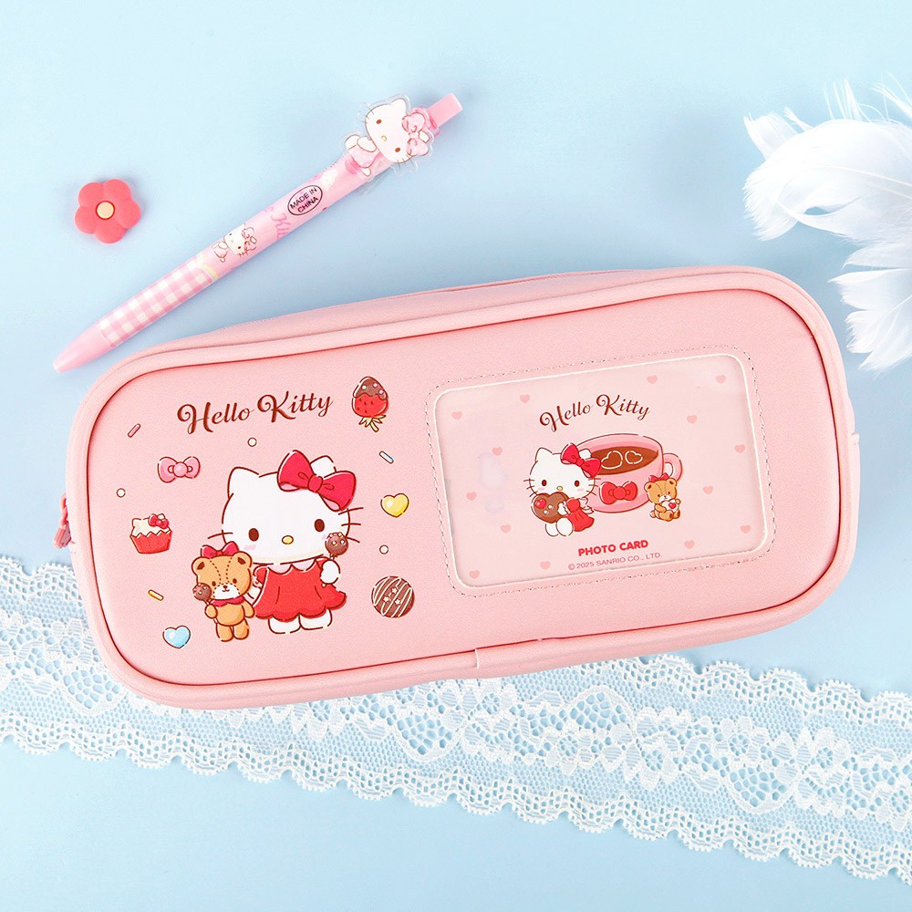 [잼뽀니] 산본점 산리오 헬로키티 포토카드 홀더 필통 [C2-661512] 13,900원