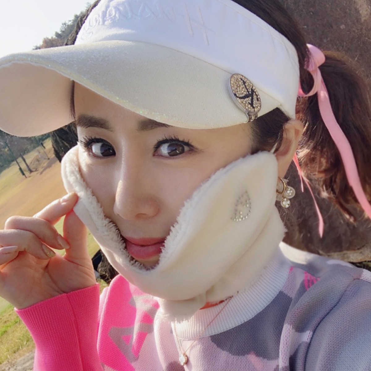 휴스토니 방한 스포츠 마스크 골프 등산 야외활동 자외선차단 기모 극세사 21,000원