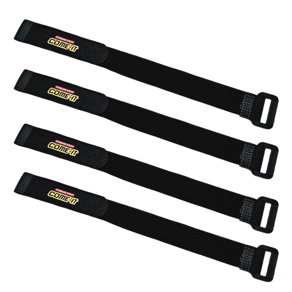 벨크로 압박 선정리 케이블타이 컴퓨터 멀티탭 충전기 선정리 링벨트, 블랙, 4개 4,600원