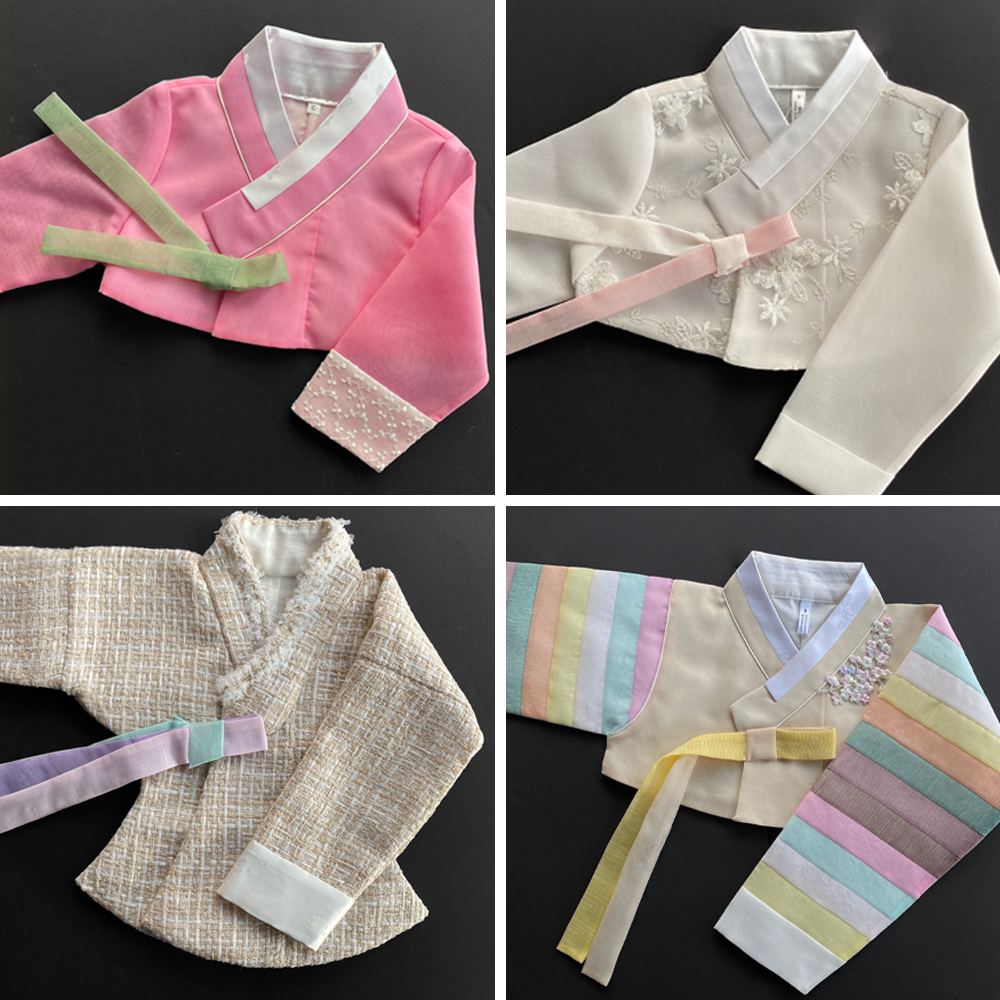 키즈톡톡 여아 아동 저고리 한복 단품 모음 (2-7세) 유아 어린이 키즈 두돌 명절 행사 설날 추석 설 43,000원