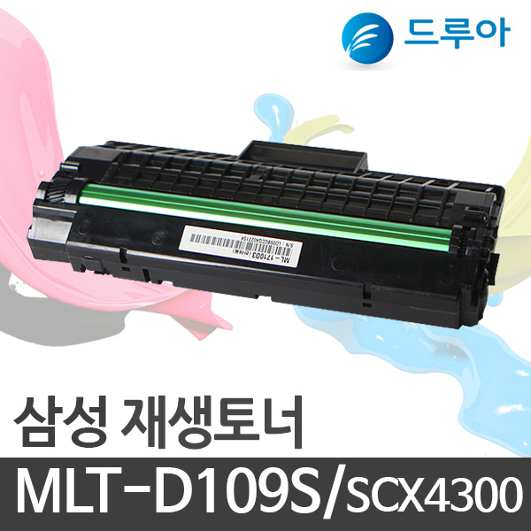 삼성전자 MLT-D109S SCX-4300 SCX-4301 K SCX-4310 SCX-4315, SCX-4315 검정, 1개 18,900원