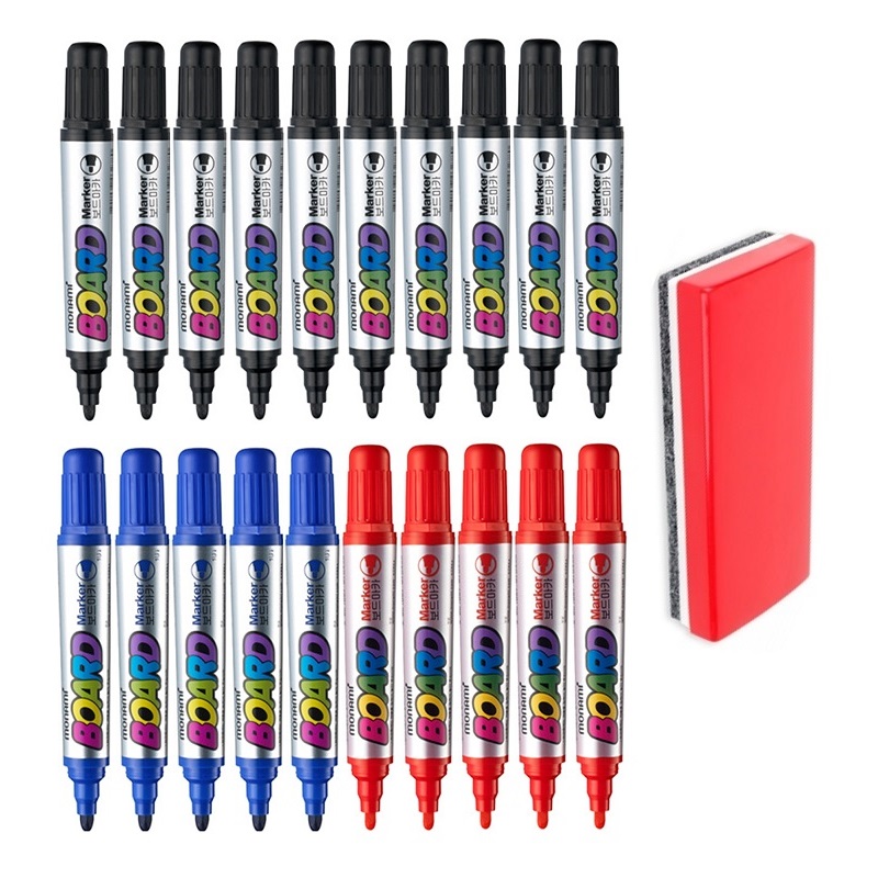 모나미 보드마카 혼합 20본 + 지우개 세트 16,900원