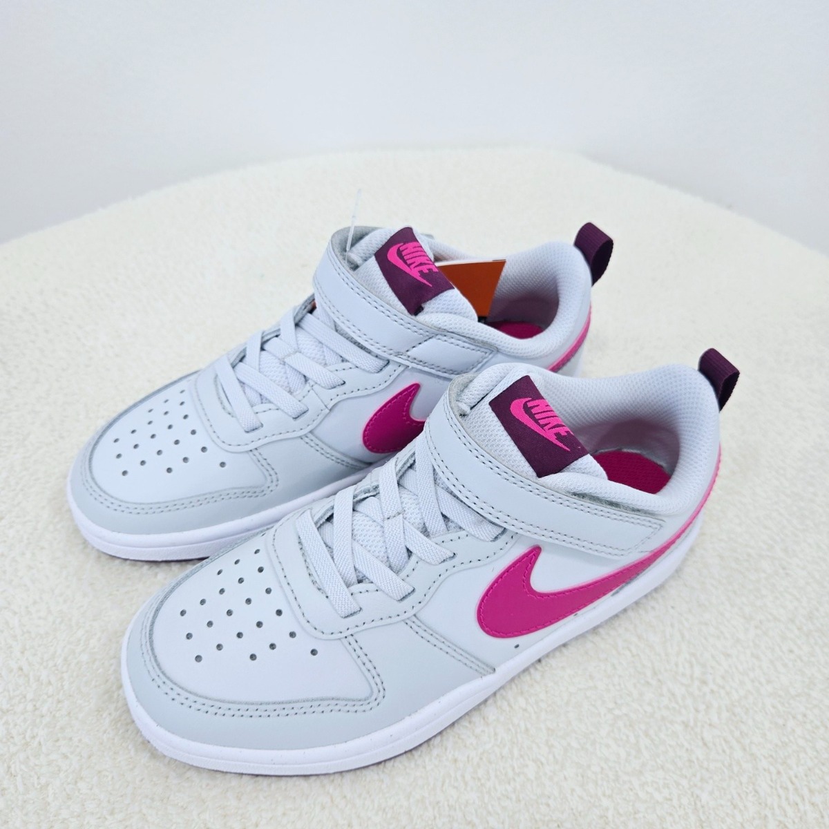 나이키 키즈 운동화 코트 버로우 2 핑크 발편한 스니커즈 얼룩 지우개 증정 59,000원