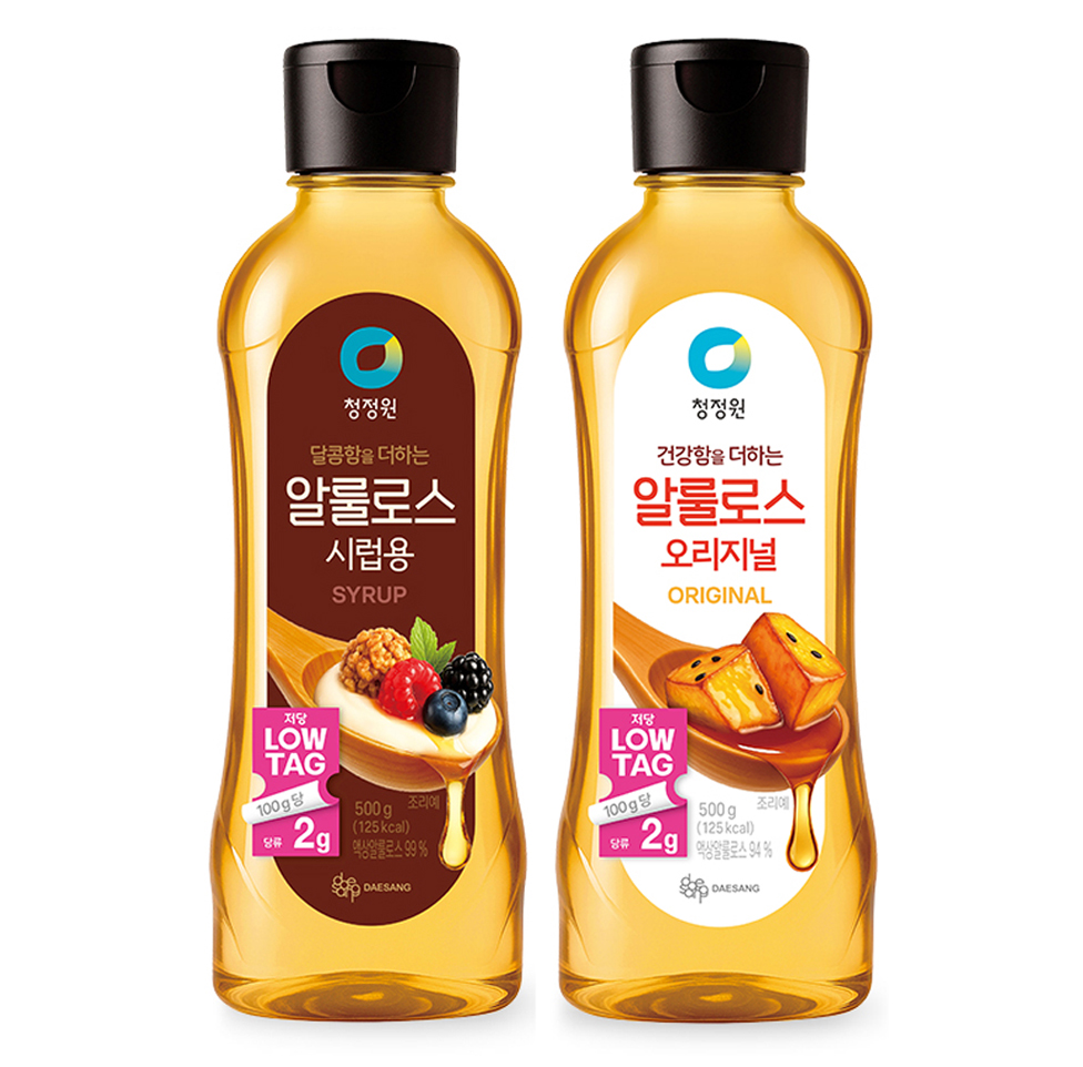 청정원 알룰로스 시럽용 500g + 요리용 500g 14,850원