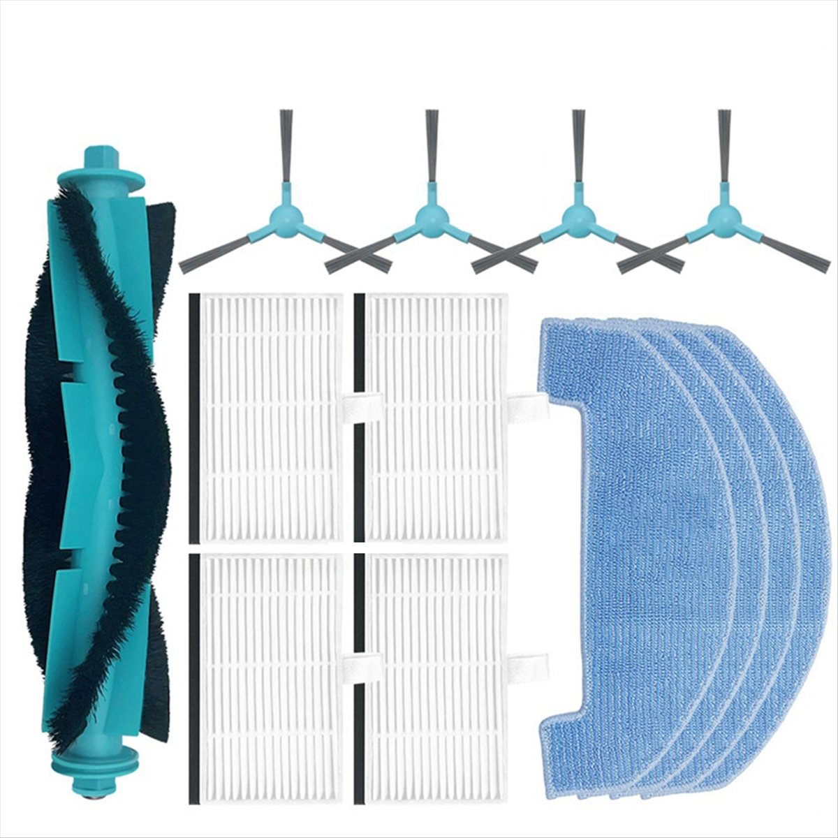 Dreame Mova Trouver E10, E20 Pro Plus / Ultenic D10, T10 Lite 시리즈 메인 사이드 브러시 필터 걸레 천 부품 13,500원