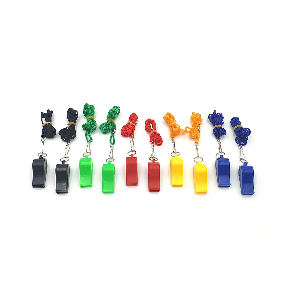 골든트리 플라스틱 호루라기 호각 10개입, 랜덤색상 10개입, 1세트 10,000원