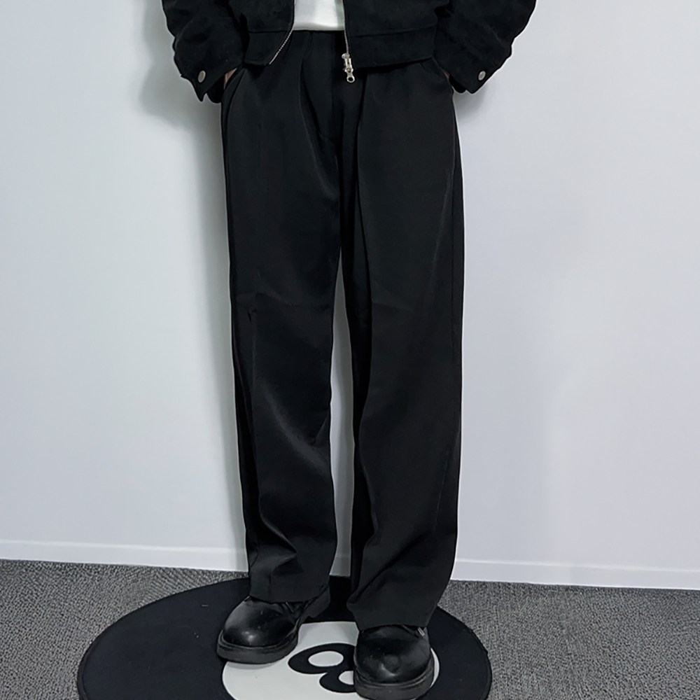 데이릿 남성 프리미엄 세미와이드 밴딩 슬랙스 1+1 26,800원