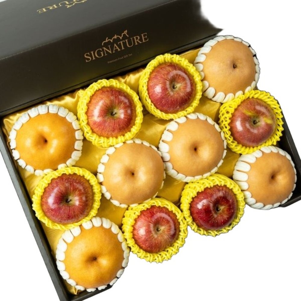 달찐과일 시그니처 최상급 사과배 혼합 과일선물세트 6.5kg (사과6+배6) 149,680원