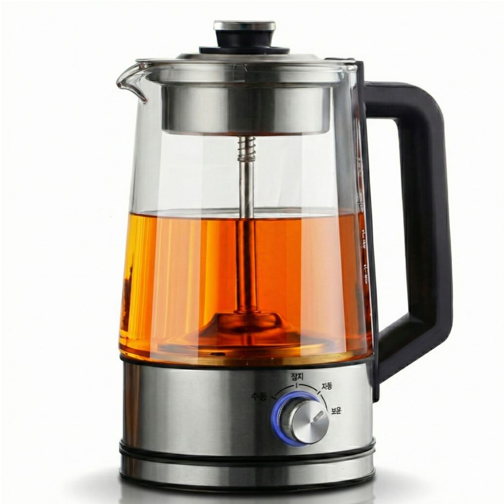 나산 인공지능 무선 전기티포트 1.3L 유리 차탕기 온도조절, NS-2290 79,800원