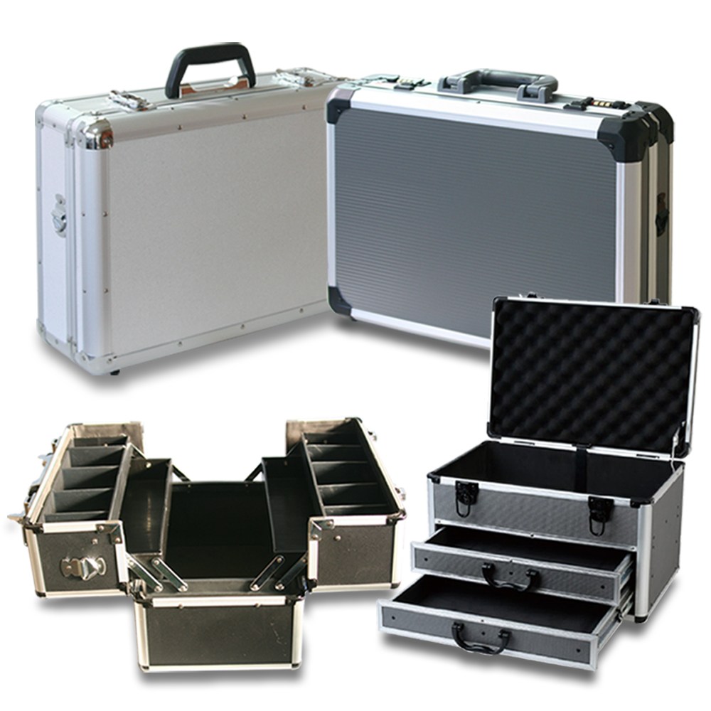 알루미늄 다용도가방 8종모음 넘버키/열쇠/서랍/양쪽개폐형 공구가방 공구함 화장품 메이크업 코디 키트 47,300원