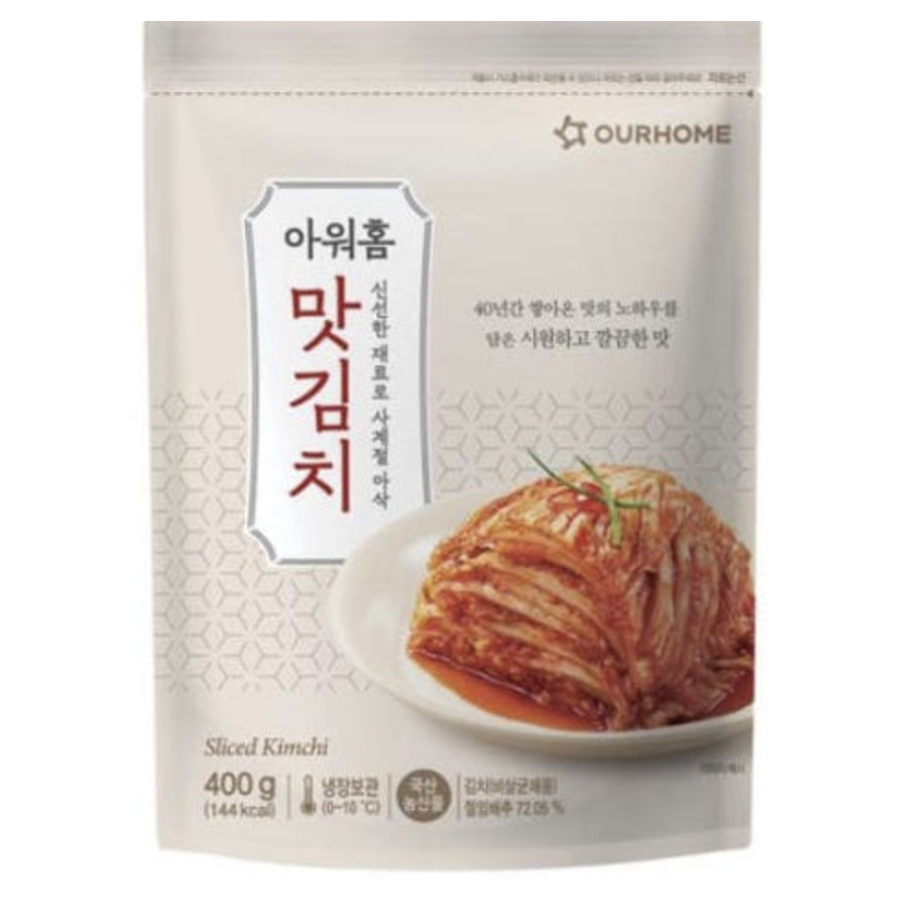 아워홈 아삭 맛김치 [원산지:국산(충청북도 제천시)], 400g, 2개 6,400원