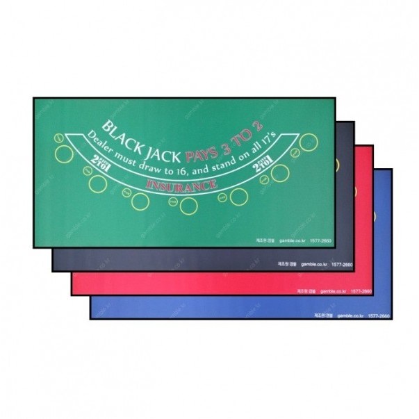블랙잭 게임매트/블랙잭 테이블 보/블랙잭 레이아웃/카지노카드/.홀덤카드/바카라카드/게임카드/칩/게임매트/게임테이블/블랙잭카드/보드게임/몬테카를로칩세트/칩보관케이스/다이스칩세트/오성 174,720원