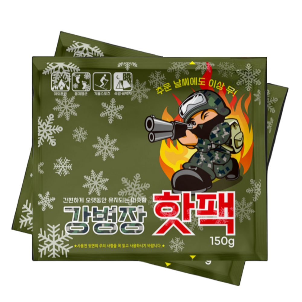 토야마코리아 핫팩 손난로형(강병장) 150g 10EA 4,980원