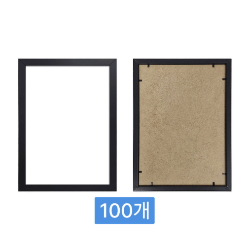 100개 단위 우드 액자 도매 대량 맞춤 제작 공장직영, 1개, 25mm 내추럴_100개 2,081,000원