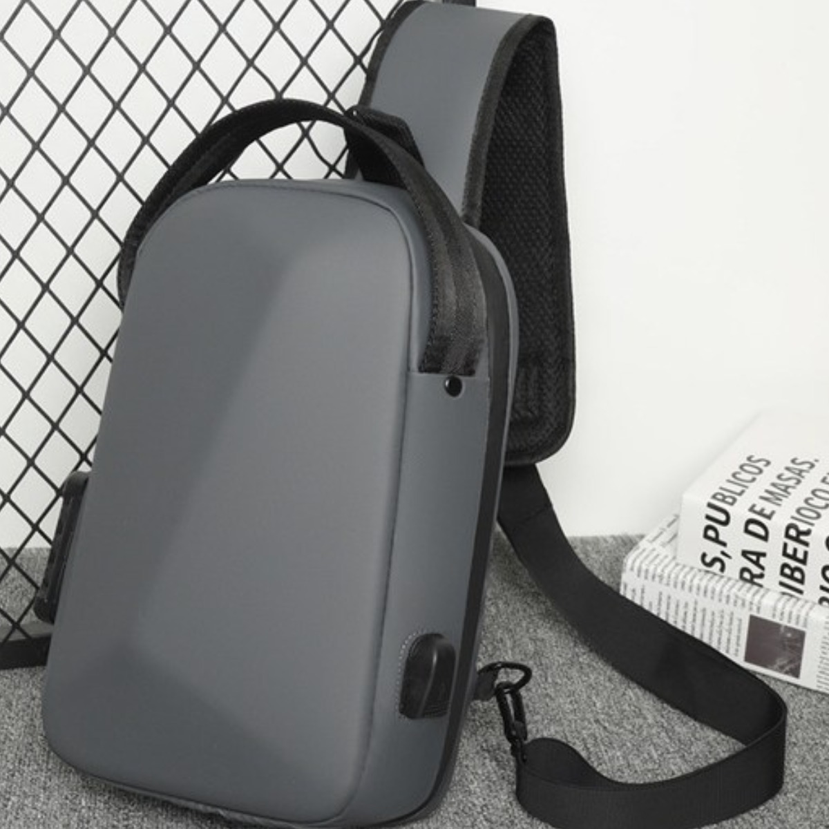 글로벌마켓 해외여행 일상 도난방지가방, 그레이 57,000원