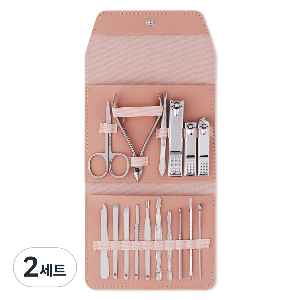 메툴리 안심 케어 손톱 앤 발톱 올인원 손톱깎이 16종 세트, 2세트, 단일색상 17,860원