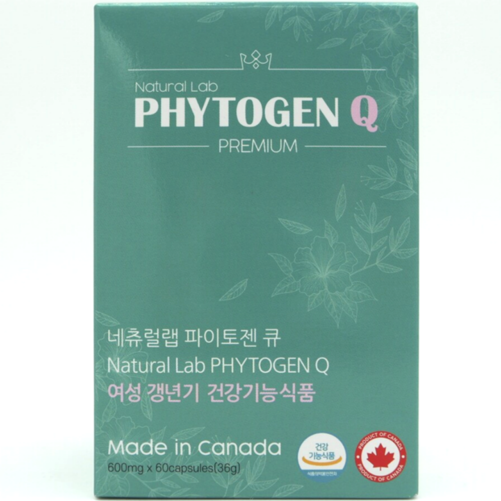올더파인 네츄럴랩 파이토젠 큐 여성 갱년기 영양제 36g, 60정, 1개 88,990원