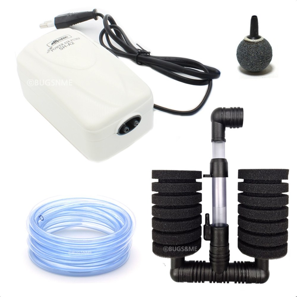 벅스앤미 산소발생기포기 세트 2구 중형어항용, 1개 16,900원