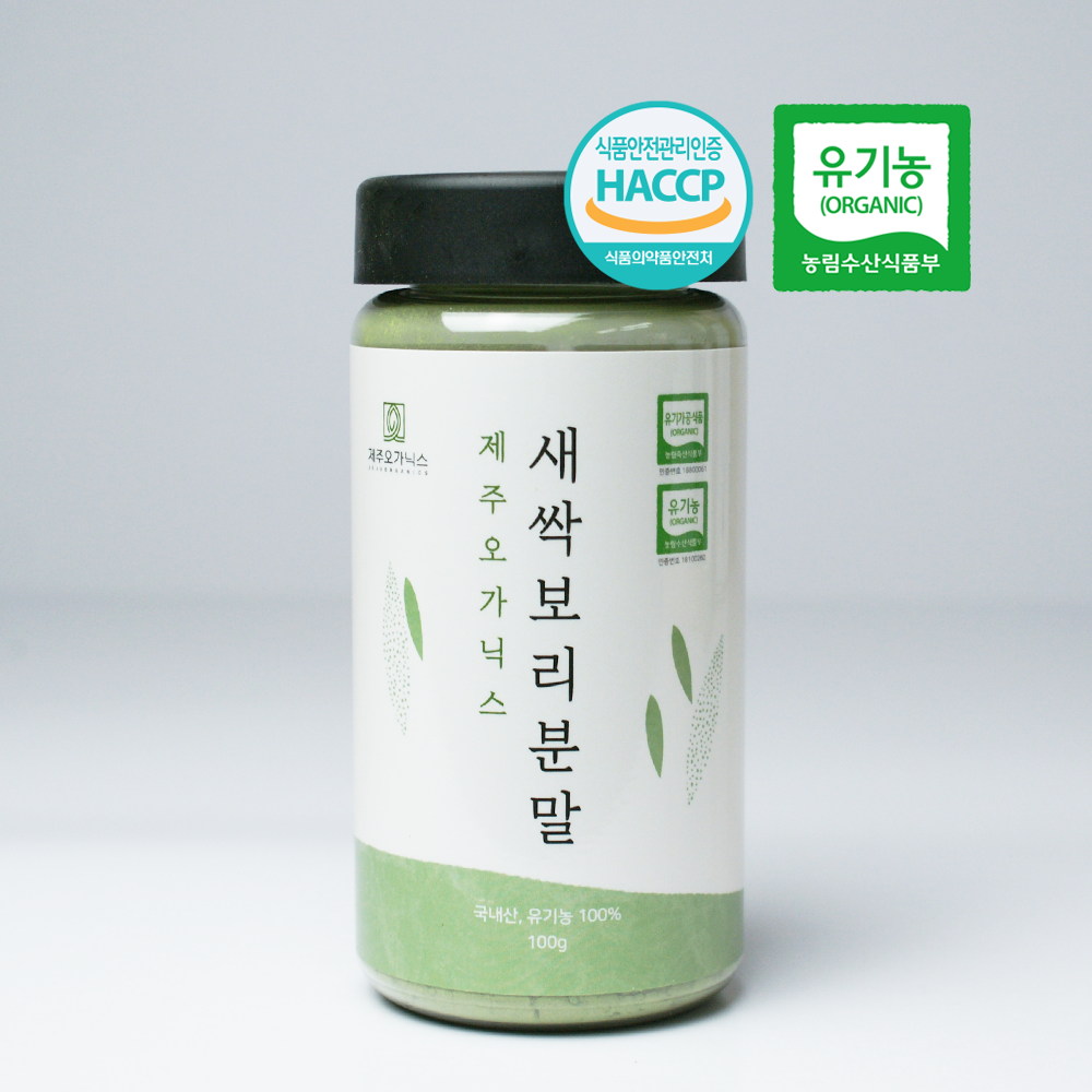 제주 유기농 새싹보리분말 보리순 100%, 100g, 4개 49,160원