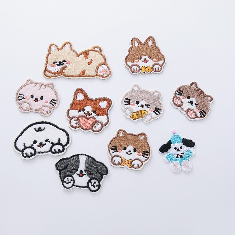 고양이 와펜 패치 스티커  10종 6,300원