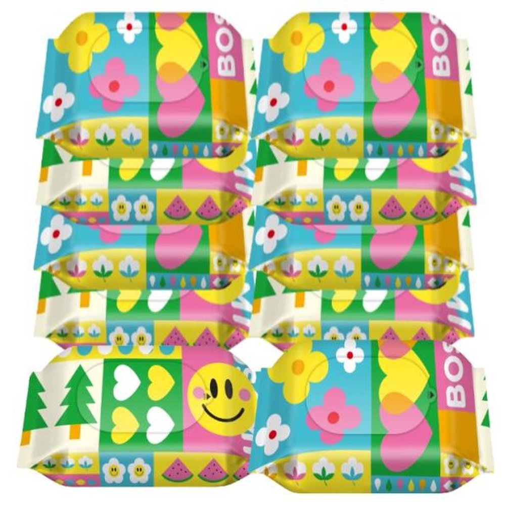 보솜이 펀앤플라이 라이트 아기 물티슈 휴대 10매 10팩 15,340원