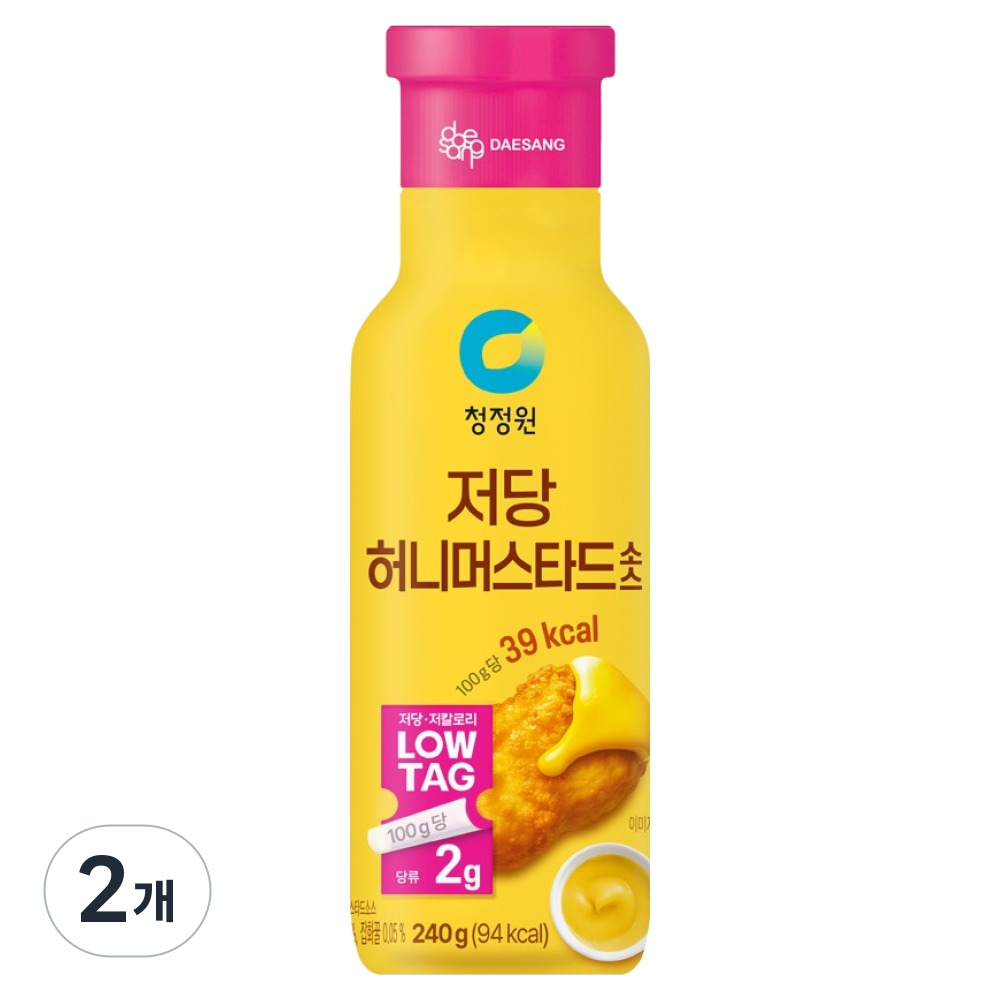 청정원 저당 허니머스타드 소스 6,920원