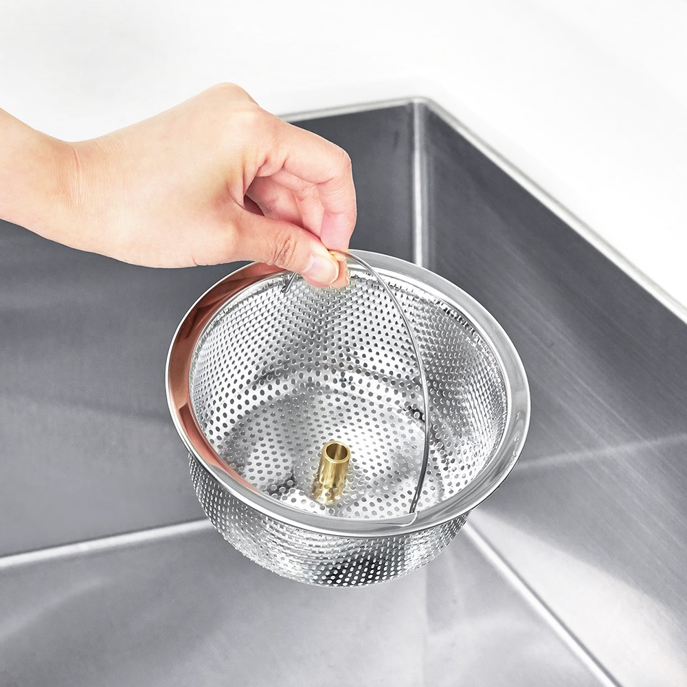 로긴 탈수기형 싱크대 거름망 배수구망 스텐 304 배수구거름망, 1개 11,900원