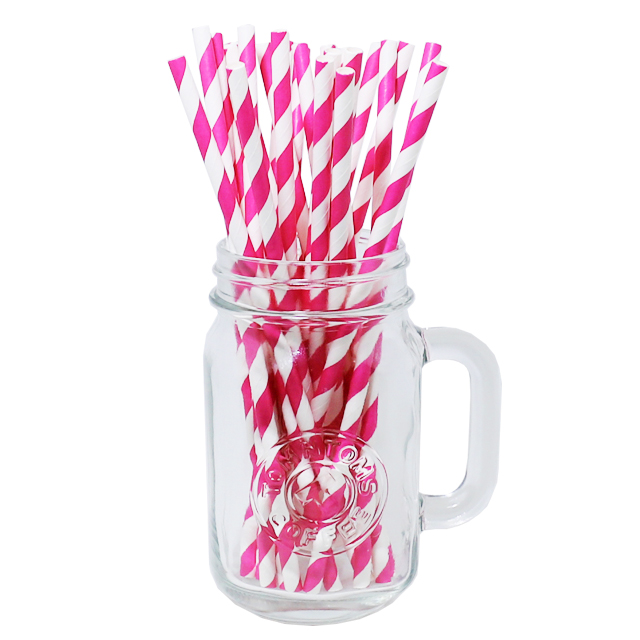 MEO 종이빨대 핑크화이트, 100개입, 1개 4,160원