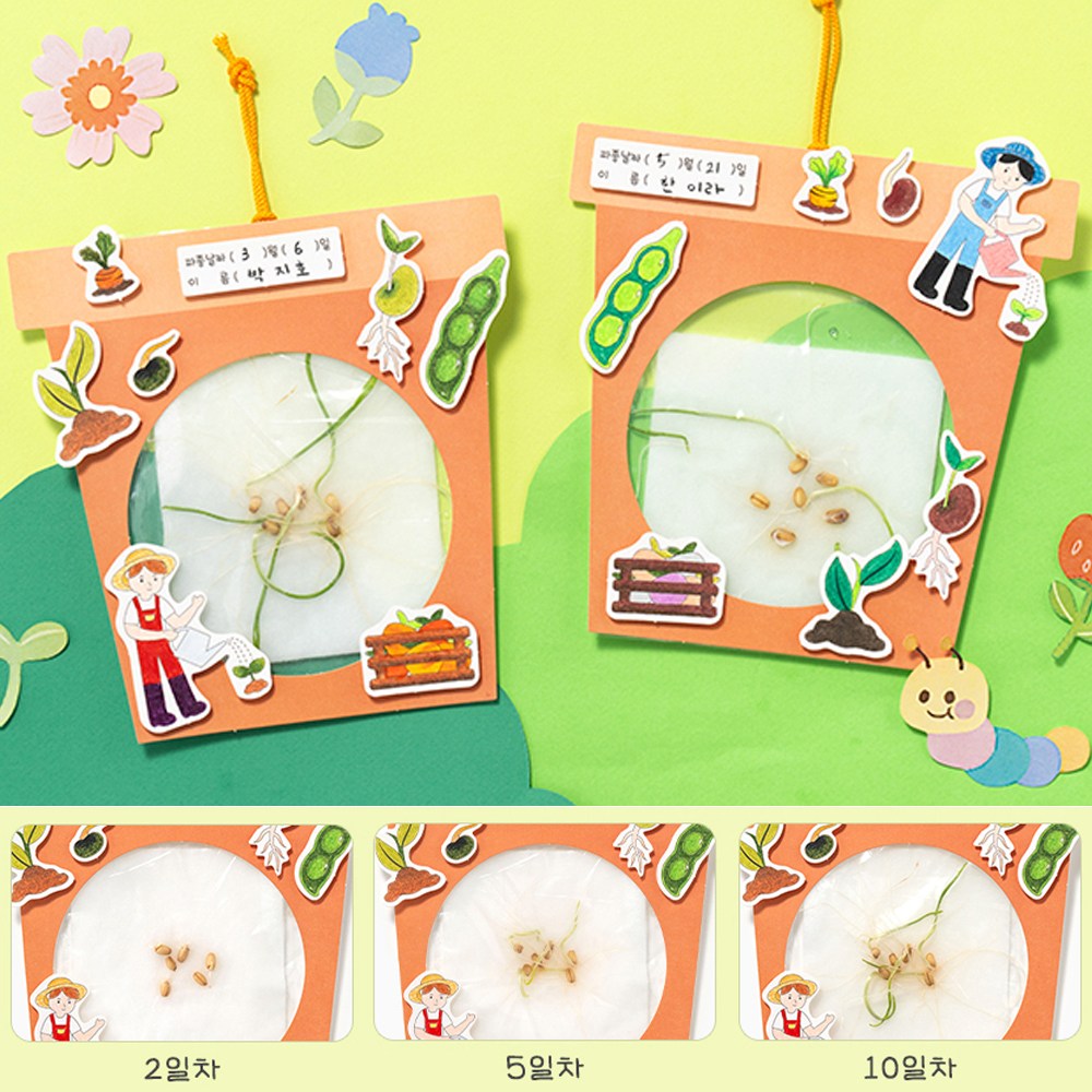 새싹키우기 씨앗관찰 식물키우기 보리싹(농부) 식목일 봄만들기 3,500원