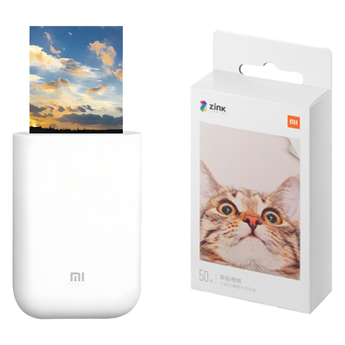 샤오미 포켓 포토 프린터 + 인화지 50매 130,480원
