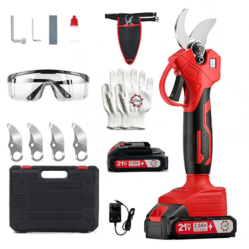 JSMiT 독일기술 21V BLDC 모터 무선 충전식 가위 정원 나무 가지치기 세트 88,800원