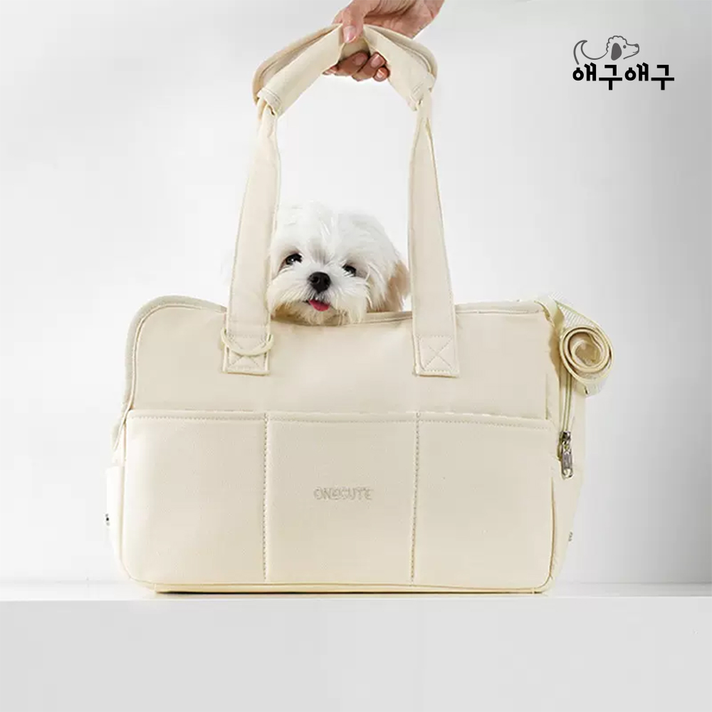 애구애구 강아지 고양이 소프트콘 이동가방, 그레이, 단일상품 35,300원