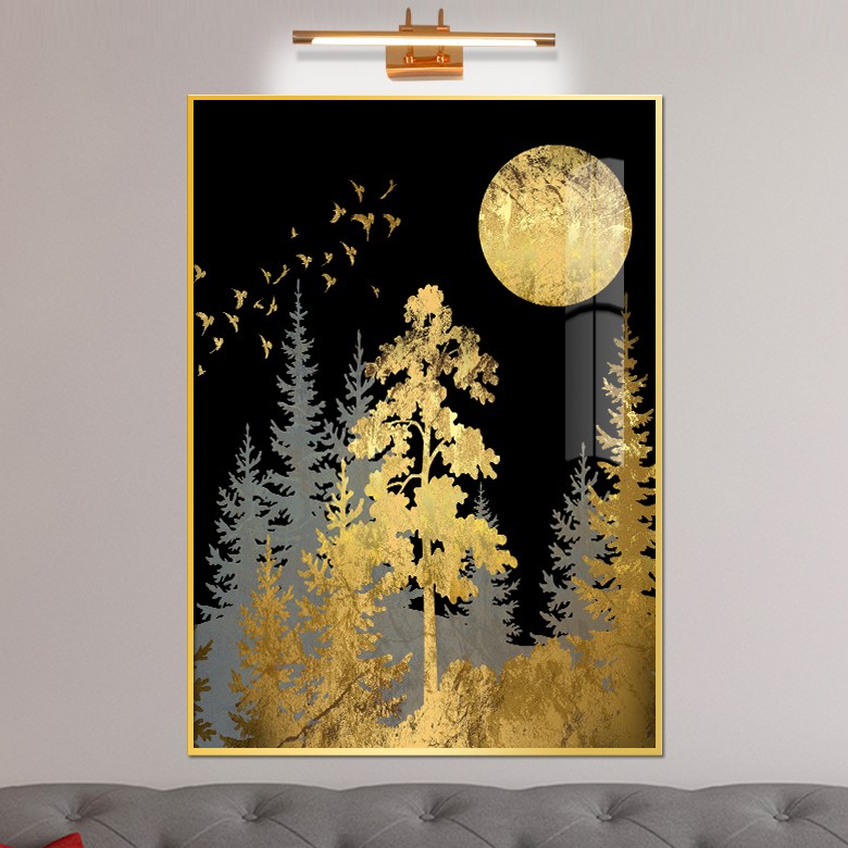 보고아트 돈 들어오는 황금나무숲 달 풍경화 현관 거실 액자 그림 67,900원