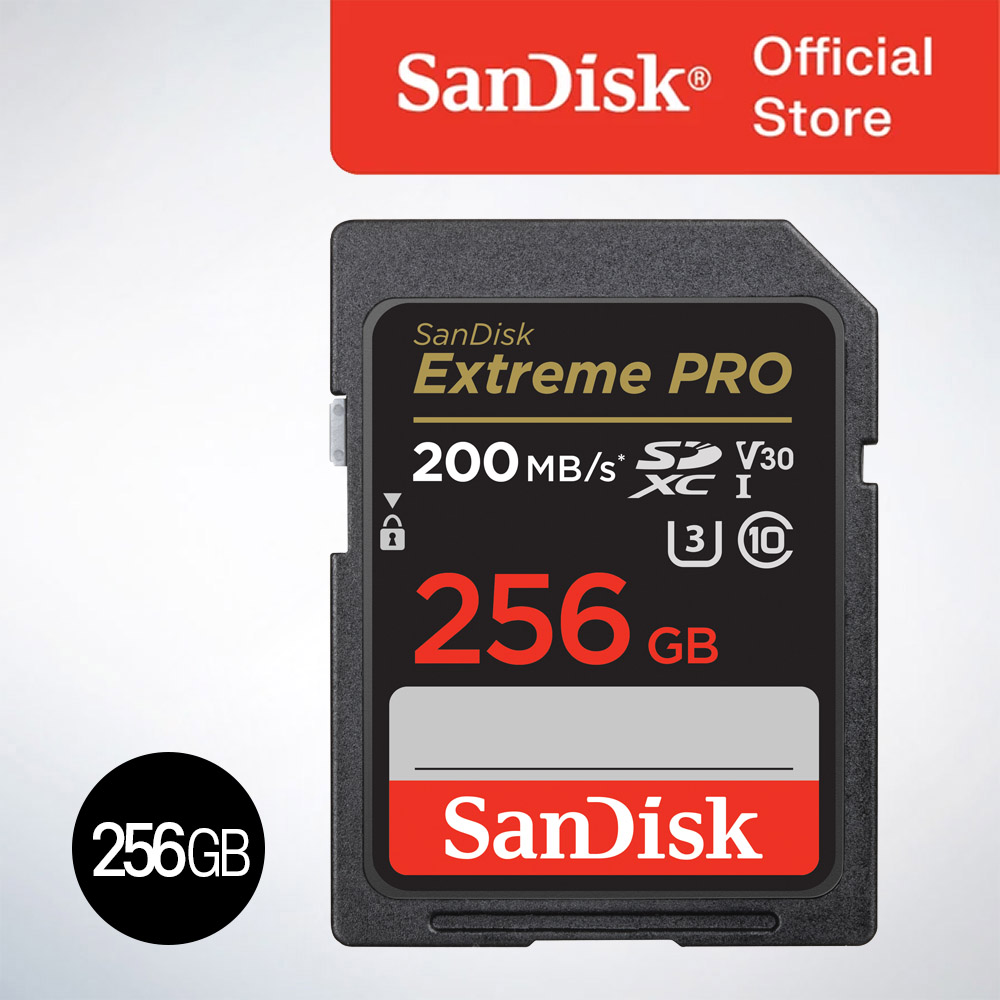 샌디스크코리아 공식인증정품 SD카드 SDXC Extreme Pro 익스트림 프로 UHS-I SDXXD 256GB 109,700원