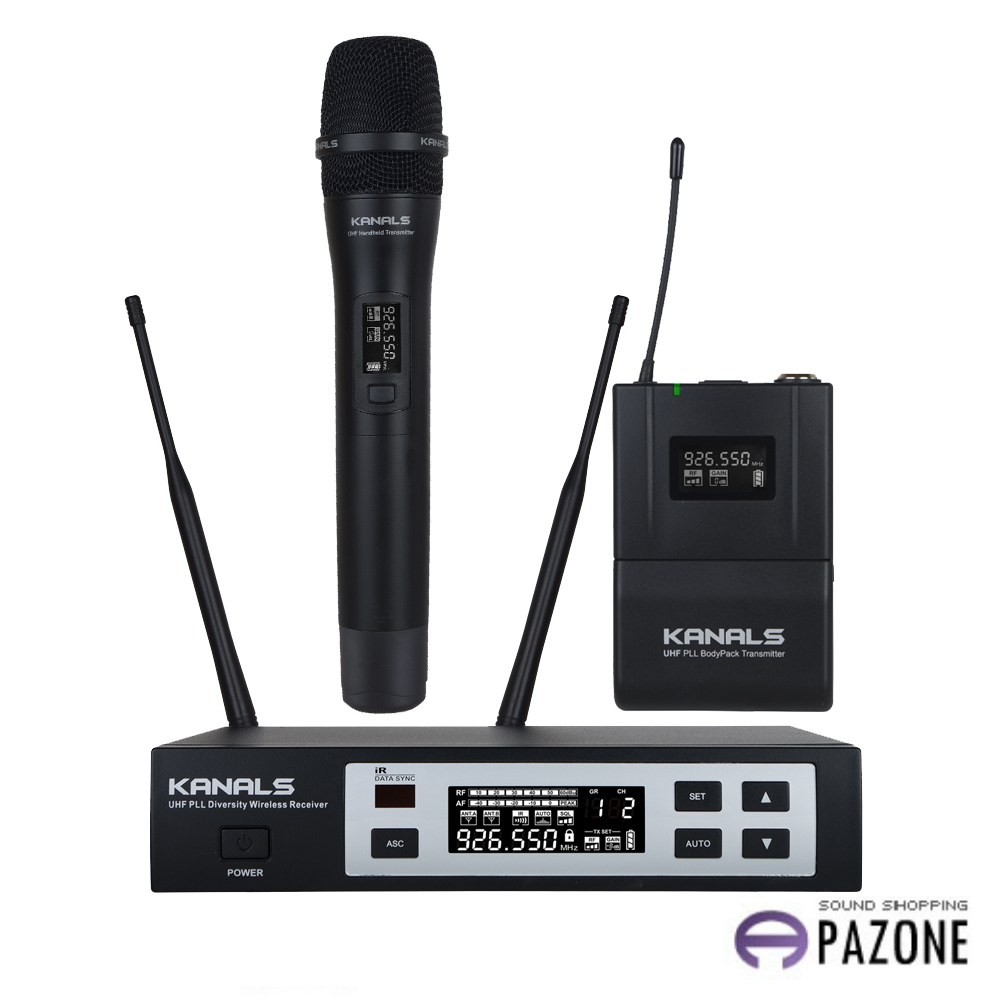 BK-901N 카날스 1채널 공연용 강의용 보컬 교회 무선마이크, 핸드마이크 578,200원