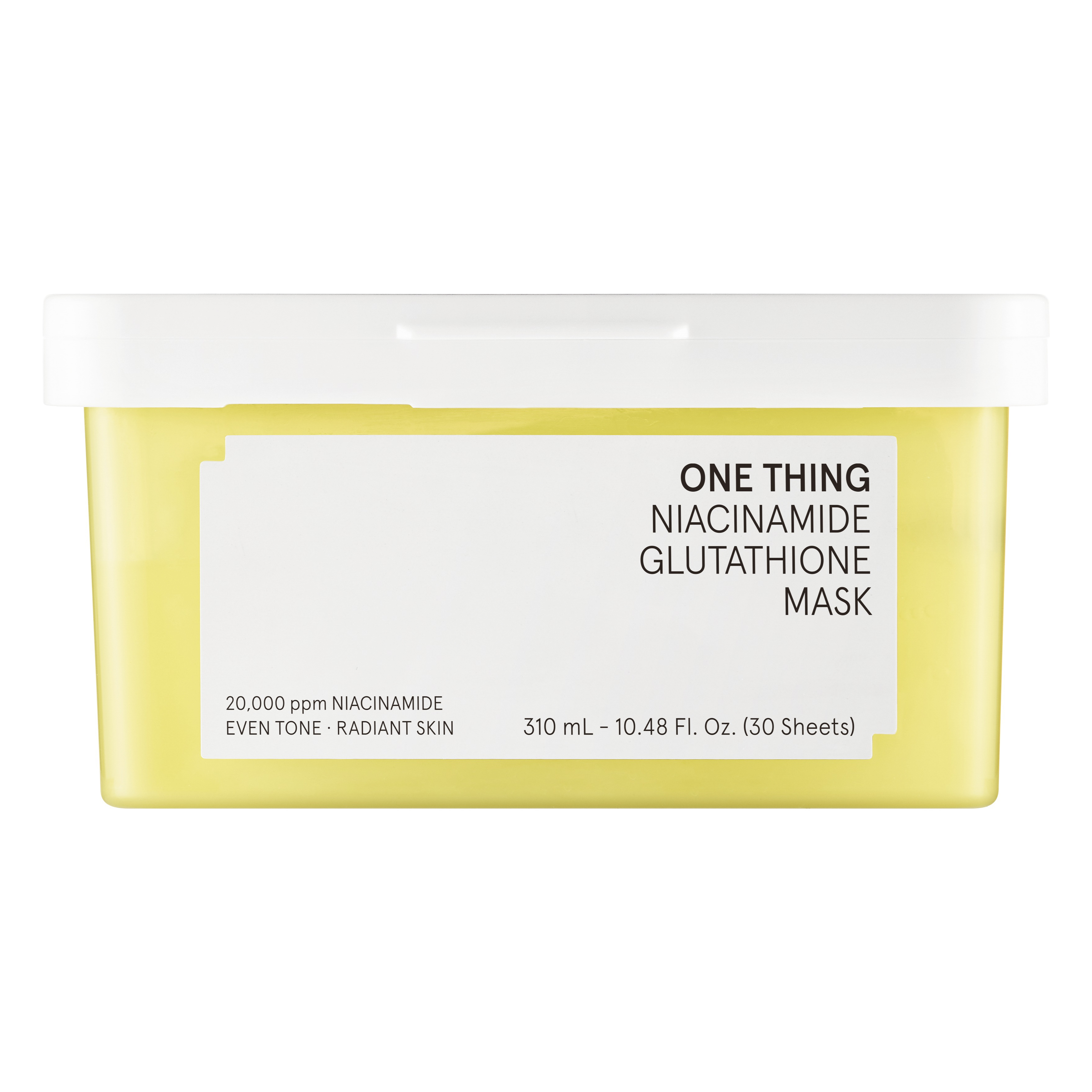 원씽 나이아신아마이드 글루타치온 마스크, 1개, 30개입 20,900원