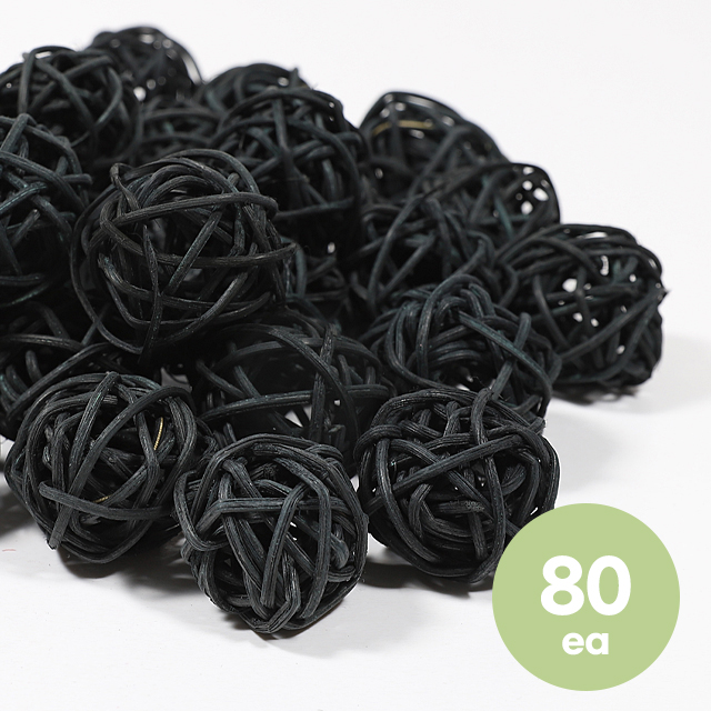 발향볼 블랙 80개 라탄볼 디퓨저 리드 스틱 12,100원