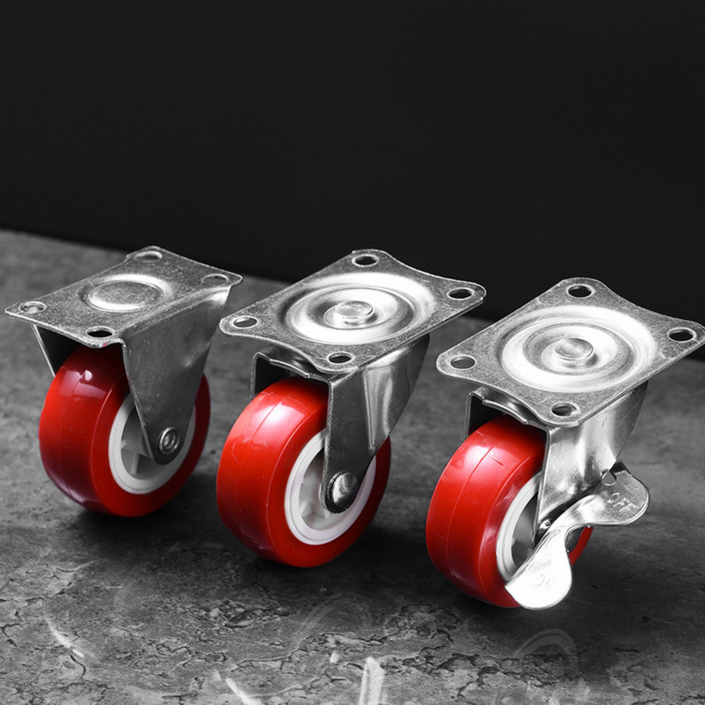 1.5인치 2인치 무소음 우레탄 바퀴 회전형 회전 브레이크 고정형 10,900원
