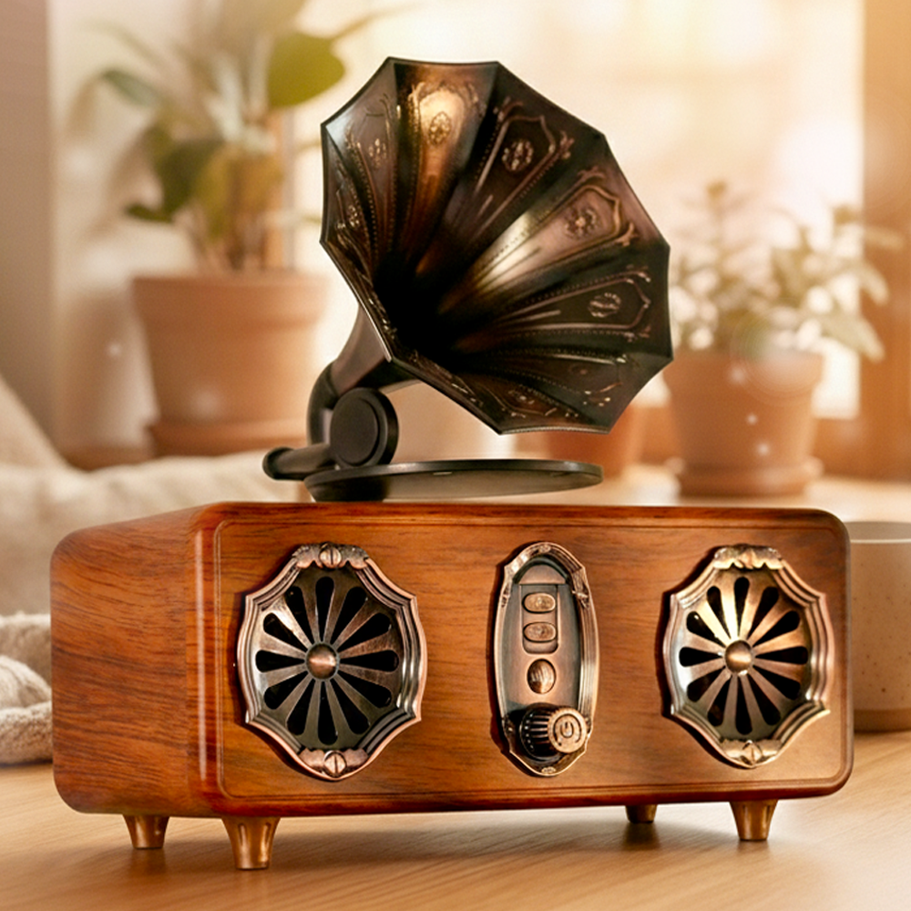 미쉘 축음기 블루투스스피커 빈티지 레트로 69,300원