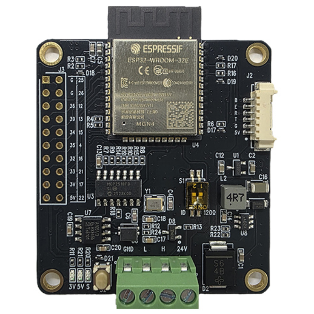 ESP32 CLASSIC FD-CAN 개발보드, 1개, 24V 내장안테나 개발자패키지 100,000원