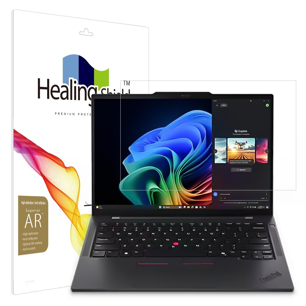 힐링쉴드 레노버 씽크패드 T14s Gen6 스냅드래곤 X 논터치 AR 고화질 액정보호필름, 1개 40,320원