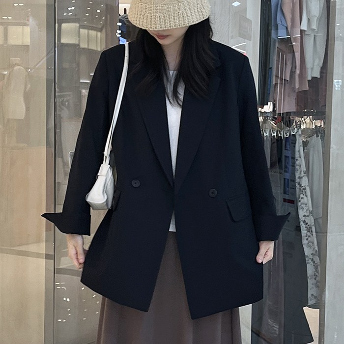 (초특가 고퀄리티)(국내 자체 제작)(당일 발송) 더블 원버튼 자켓 42,800원