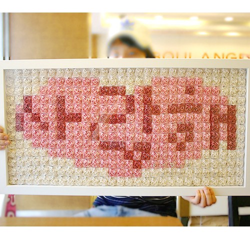 올데이 ((재료패키지))(종이장미)특대형 364송이사랑해 117,000원