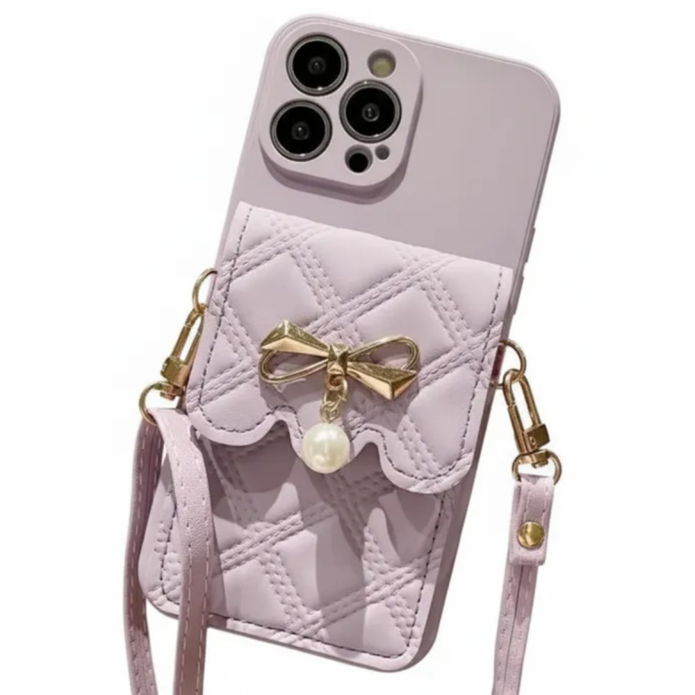 갤럭시 S24 S23 플러스 울트라 핸드폰 케이스 귀여운 지갑 가죽 가방 어깨끈 달린 휴대폰 커버 16,900원