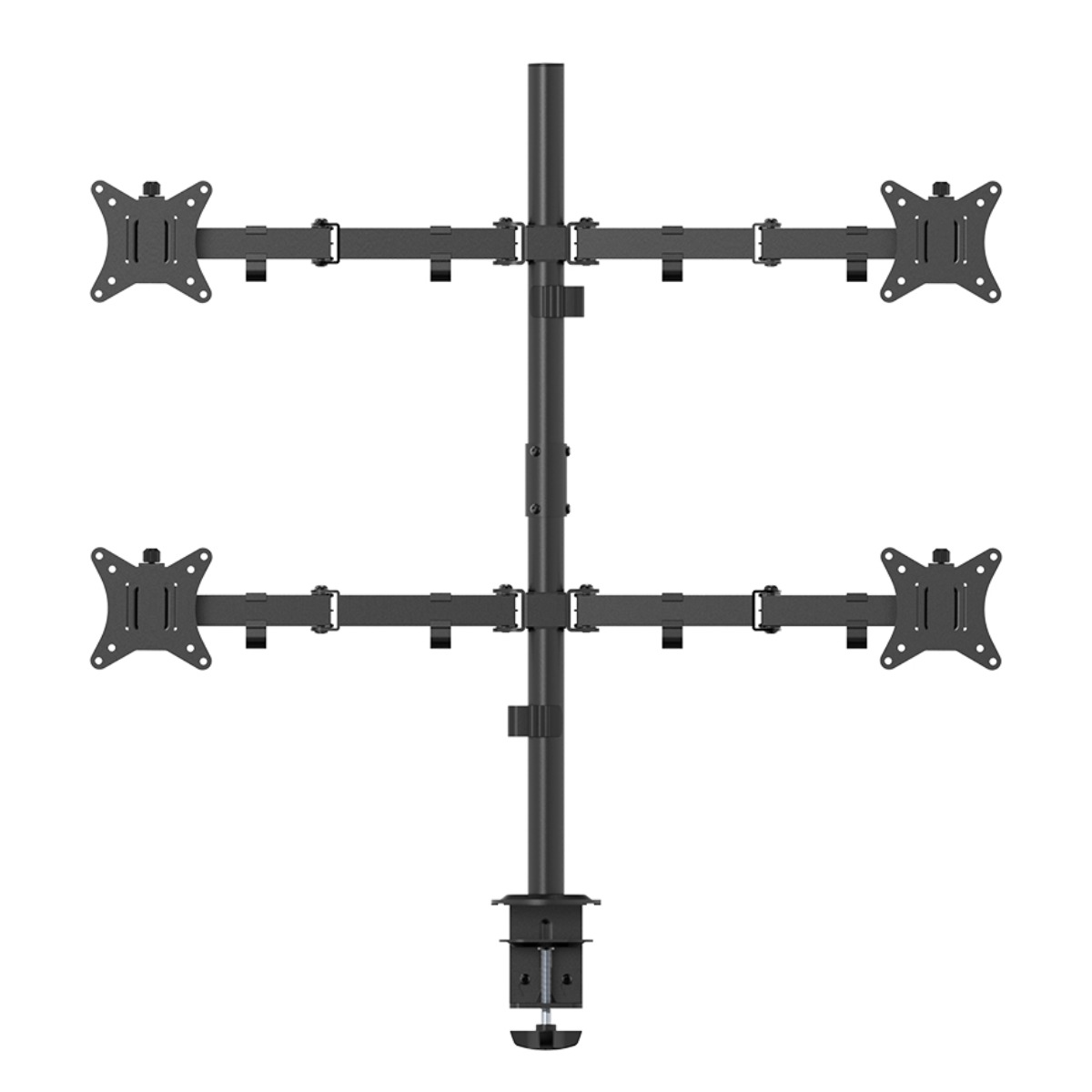 다중모니터 쿼드모니터암 주식용 32인치 4대모니터거치대, 1개 58,000원