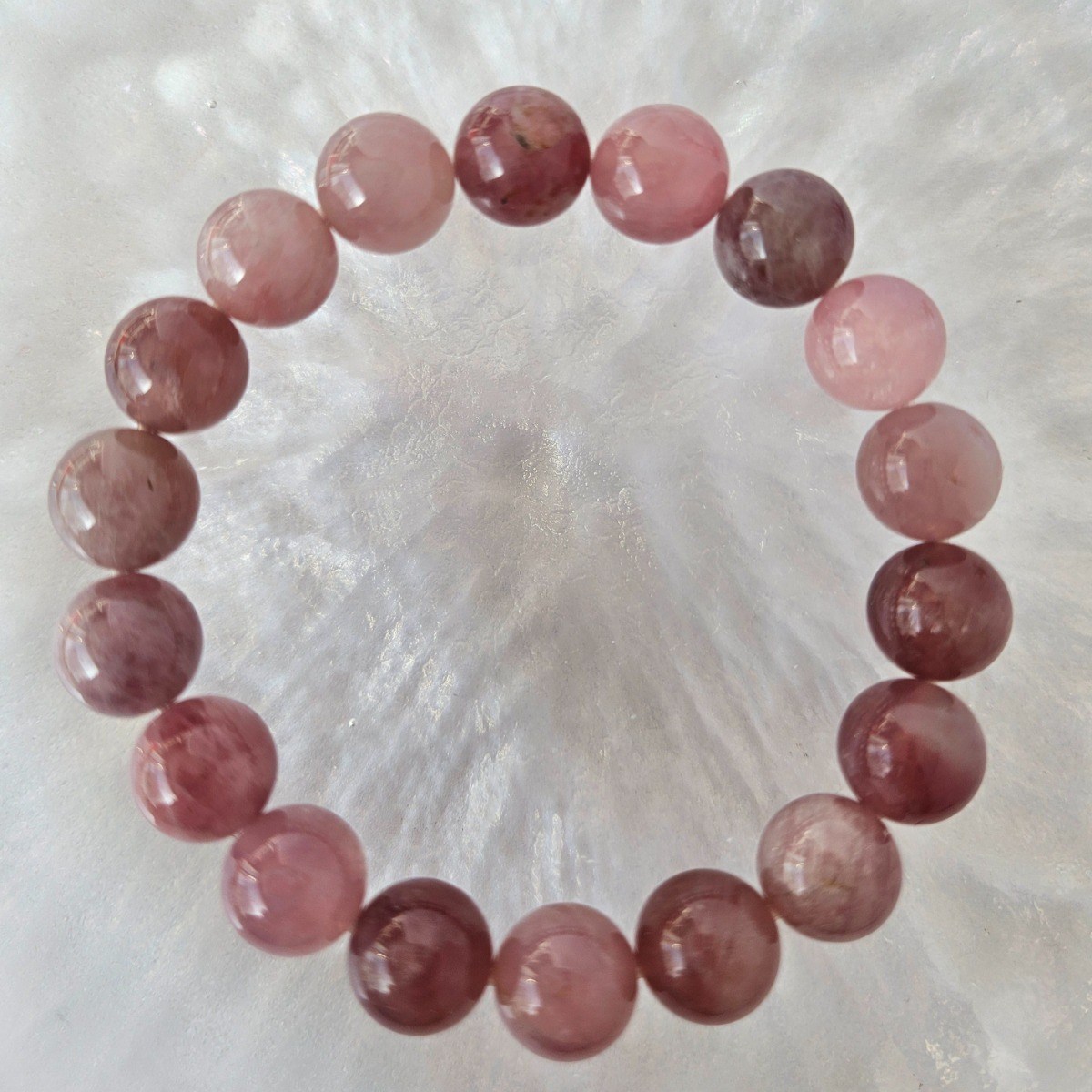 천연원석 장미석 팔찌 33,000원